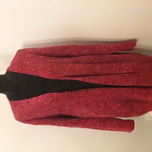 Red Cardigan 2X Maurices